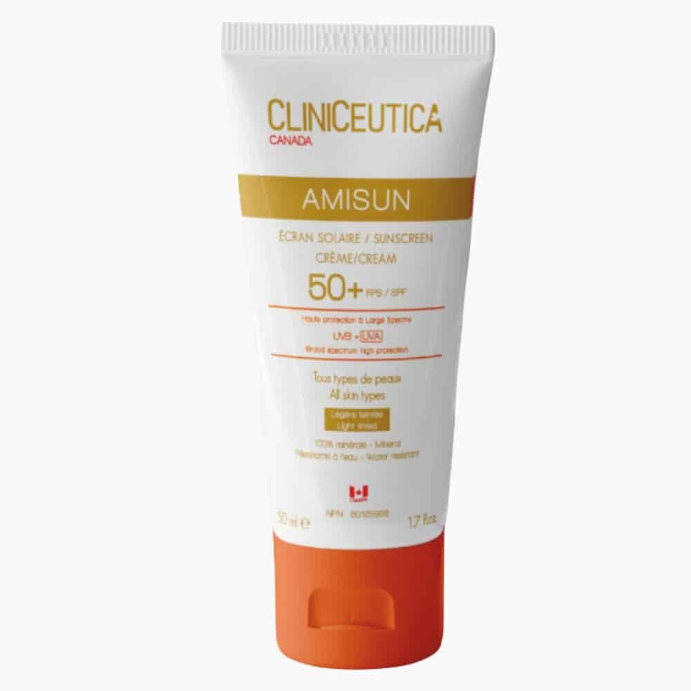 Cliniceutica Amisun Creme Solaire Teinte Legere Spf50 50ml