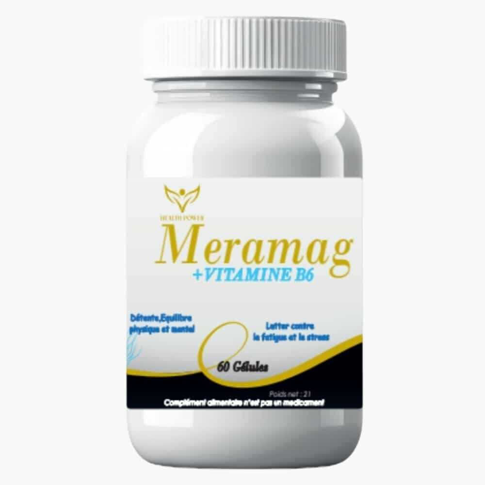 Health Power Meramag Vitamine B6 60 Gelules