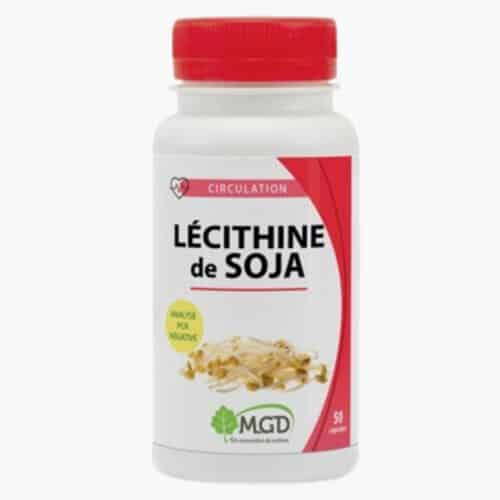 🕒 MGD Nature Ciculation Lécithine De Soja - 100 Capsules