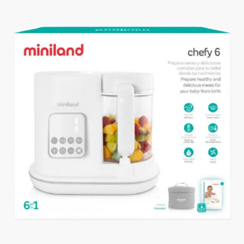 Miniland Chefy 6 Robot Cuiseur 6en1 - 1u
