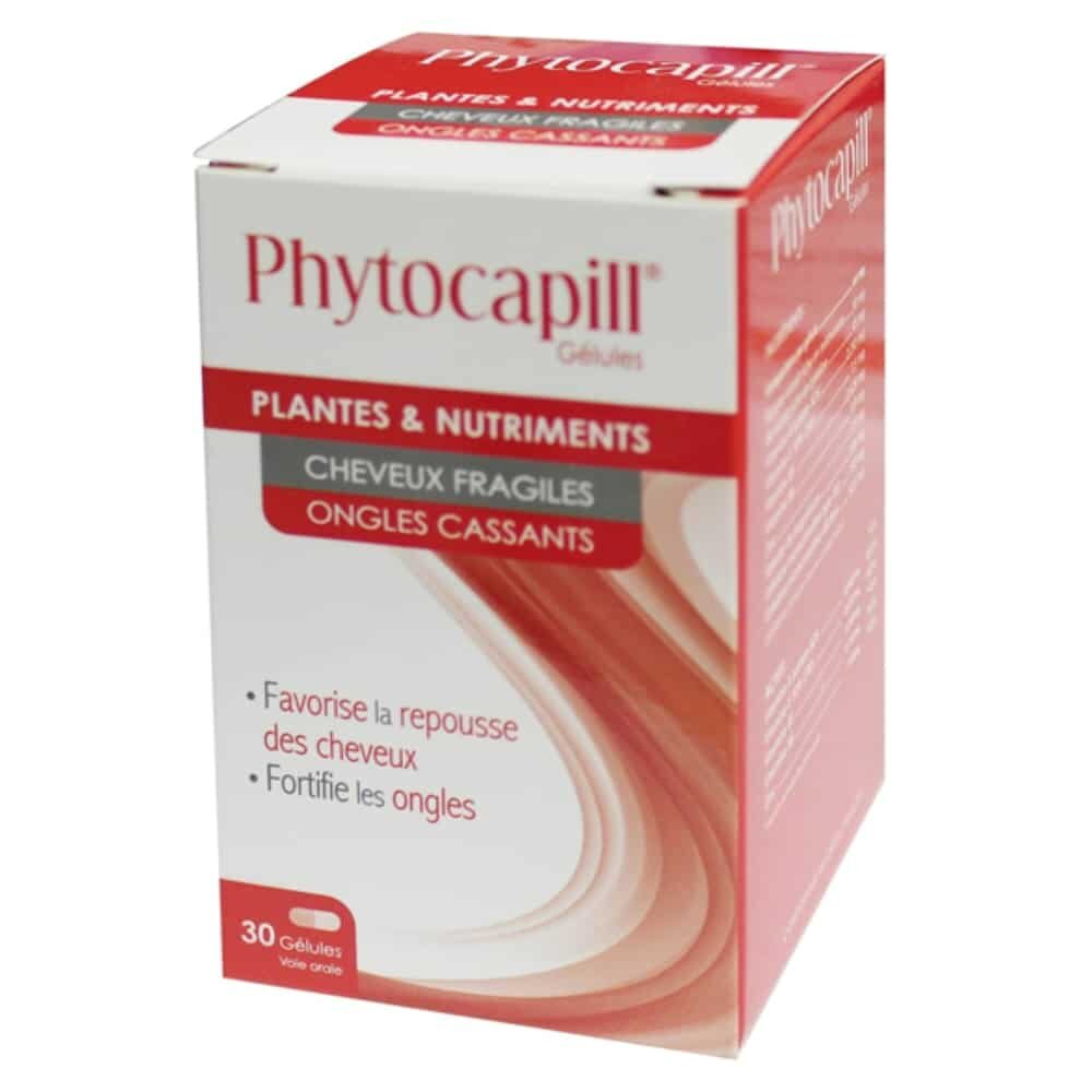 Phytocapill Plantes Et Nutriments Cheveux Fragiles Et Ongles Cassants 30 Gelules