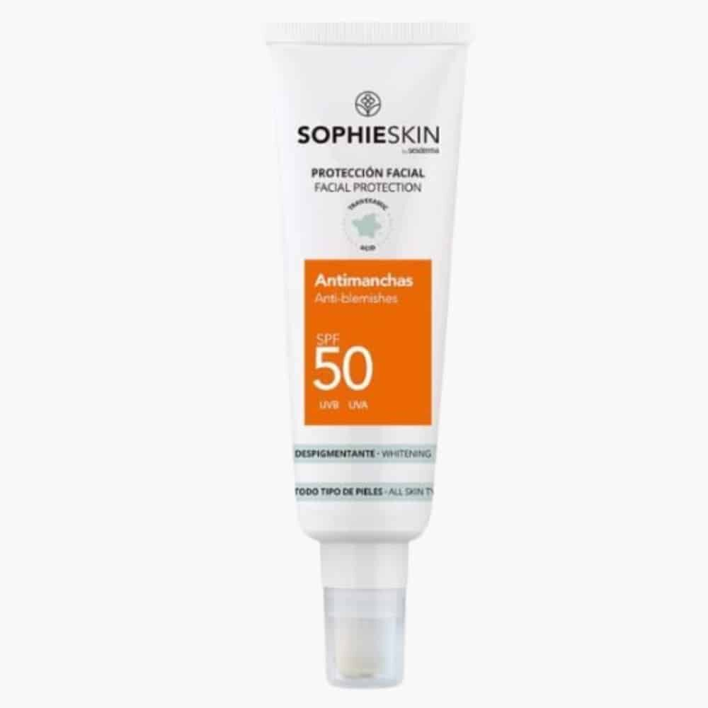 Sophieskin Creme Solaire Anti Taches Anti Imperfections Spf50 50ml