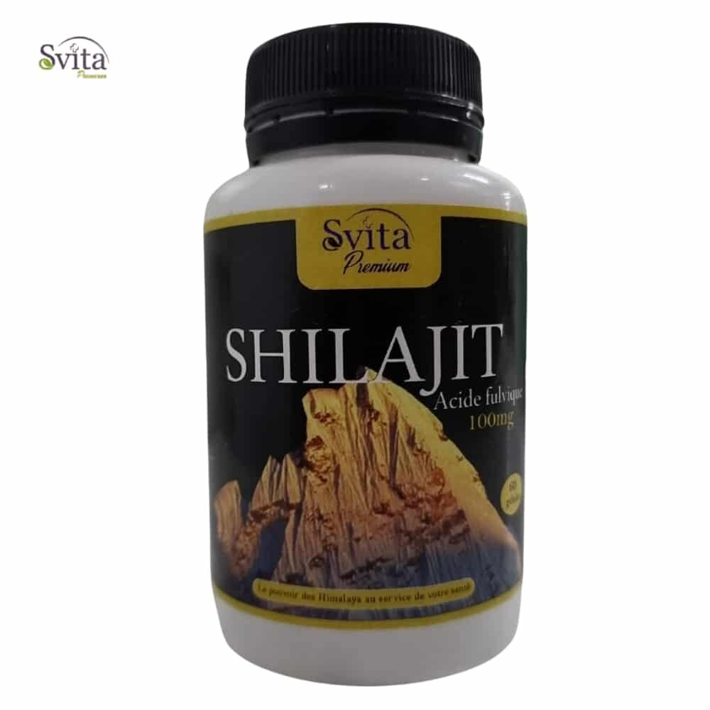 Svita Premium Shilajit Acide Folique 100mg 60 Gelules