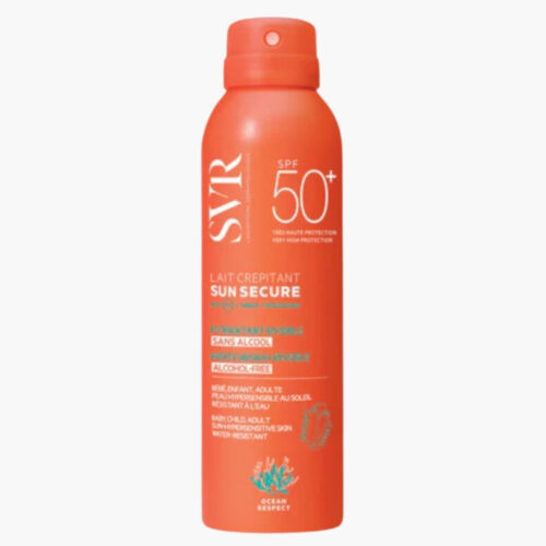 SVR Sun Secure Lait Crépitant en Spray Sans Alcool Hydratant Invisible Spf50+ - 200ml