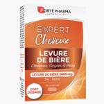 Forté Pharma Expert Cheveux Levure de Bière Cheveux, Ongles et Peau Fort Dosage 2000mg - 56 Comprimés