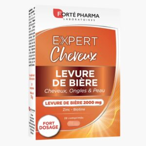 Forte Pharma Expert Cheveux Ongles Et Peau Levure De Biere 2000mg 28 Comprimes
