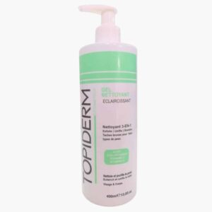 Topiderm Gel Nettoyant Eclaircissant 3en1 400ml