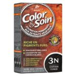 Les 3 Chênes Color et Soin Coloration Cheveux Permanente aux Extraits Végétaux - 3N - Châtain Foncé
