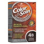 Les 3 Chênes Color et Soin Coloration Cheveux Permanente aux Extraits Végétaux - 4B - Châtain Brownie
