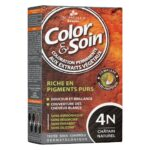Les 3 Chênes Color et Soin Coloration Cheveux Permanente aux Extraits Végétaux - 4N - Châtain Naturel