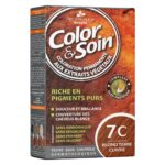 Les 3 Chênes Color et Soin Coloration Cheveux Permanente aux Extraits Végétaux - 7C - Blond Terre Cuivré