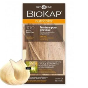 Biokap Nutricolor Coloration Naturelle Cheveux 140ml 100 Blond Extra Clair