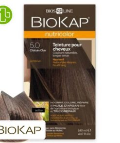 Biokap Nutricolor Coloration Naturelle Cheveux 140ml 50 Chatain Clair