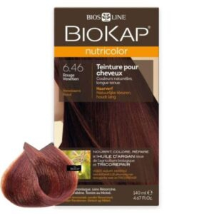 Biokap Nutricolor Coloration Naturelle Cheveux 140ml 646 Rouge Venetien