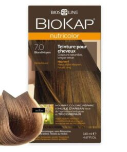 Biokap Nutricolor Coloration Naturelle Cheveux 140ml 70 Blond Moyen