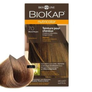 Biokap Nutricolor Coloration Naturelle Cheveux 140ml 70 Blond Moyen