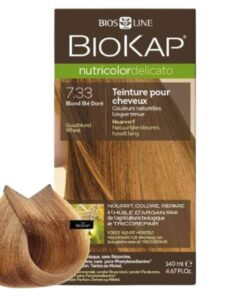 Biokap Nutricolor Delicato Coloration Naturelle Cheveux Delicats 140ml 733 Blond Ble Dore