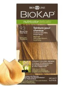 Biokap Nutricolor Delicato Coloration Naturelle Cheveux Delicats 140ml 93 Blond Tres Clair Dore
