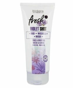 Biokera Fresh Violet Shot Masque Tons Et Brillance 200ml