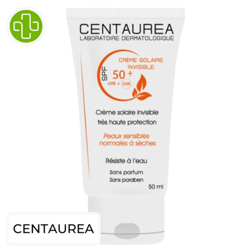 Centaurea Crème Solaire Invisible Spf50+ - 50ml