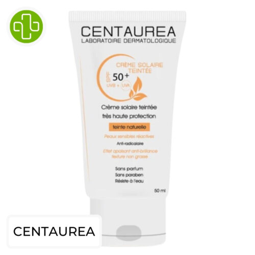 Centaurea Crème Solaire Teintée Spf50+ - 50ml