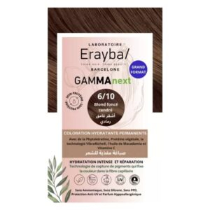 Erayba Gammanext Coloration Cheveux Hydrante Permanente 610 Blond Fonce Cendre