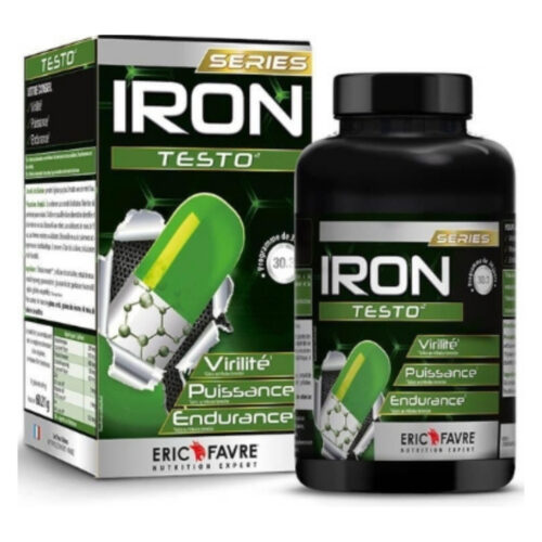 Eric Favre Iron Series Testo Virilité, Puissance et Endurance - 90 Gélules