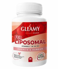 Gleamy Fer Liposomal Vitamine C B6 B9 Et B12 Energie Et Humeur 30 Gelules