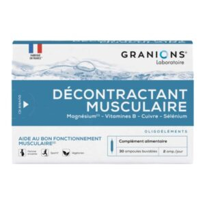 Granions Decontractant Musculaire Ampoules 30u