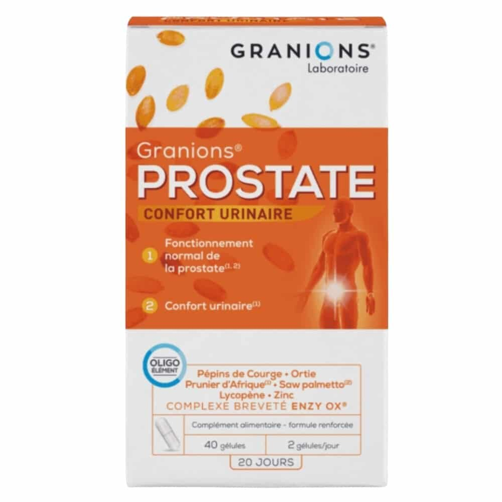 Granions Prostate Confort Urinaire 40 Gelules