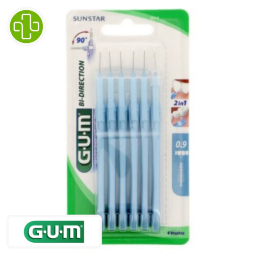 GUM BI-DIRECTION BROSSETTES INTERDENTAIRES - 2314 - 0.9 mm