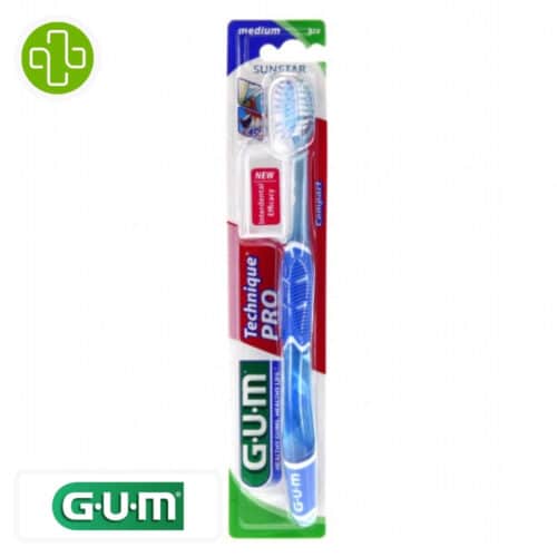 GUM TECHNIQUE PRO BROSSE A DENTS - 528 - Pro Compact