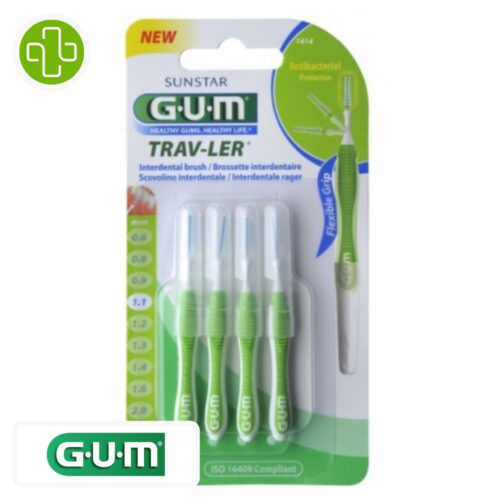 GUM TRAV-LER BROSSETTES INTERDENTAIRES - 1414 - 1.1 mm