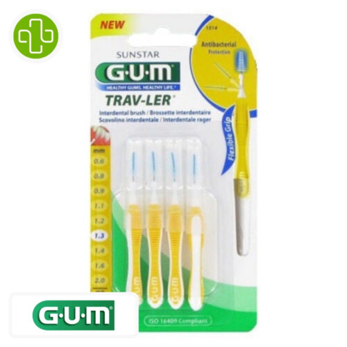 GUM TRAV-LER BROSSETTES INTERDENTAIRES - 1514 - 1.3 mm