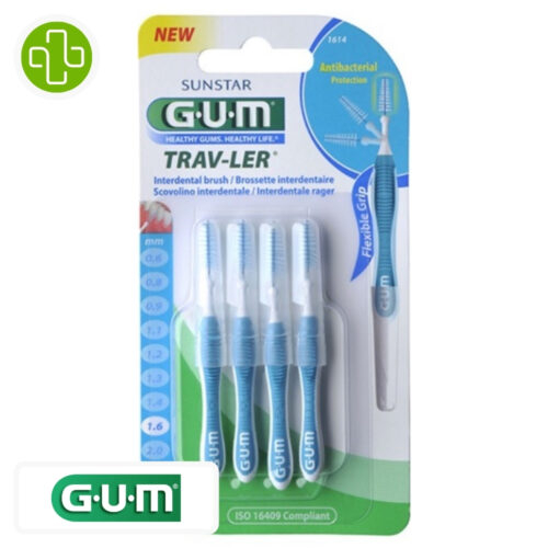 GUM TRAV-LER BROSSETTES INTERDENTAIRES - 1614 - 1.6 mm