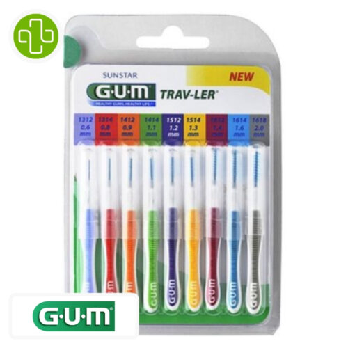 GUM TRAV-LER BROSSETTES INTERDENTAIRES - 1699 - Multipack