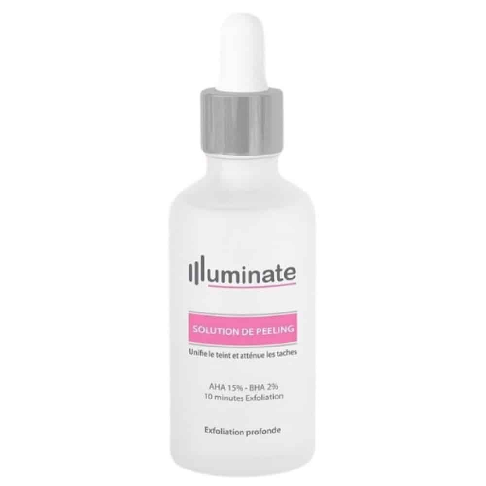 Illuminate Solution De Peeling Unifiante Anti Taches Aha15 Et Bha 2 30ml