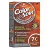 Les 3 Chênes Color et Soin Coloration Cheveux Permanente aux Extraits Végétaux - 7C - Blond Terre Cuivré