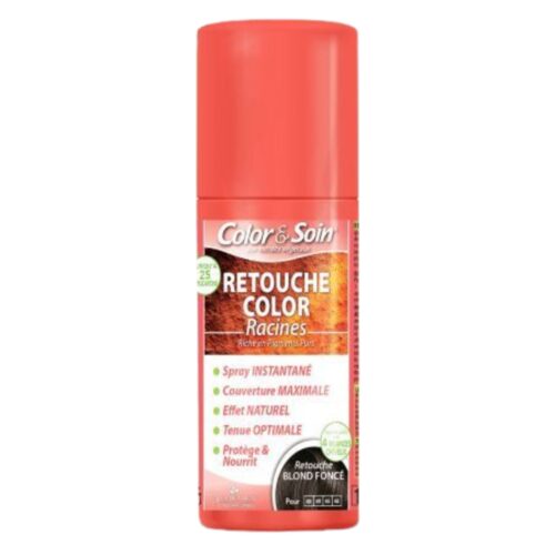 Les 3 Chênes Color et Soin Spray Retouche Color Instantané Racines - 75ml - Blond Foncé