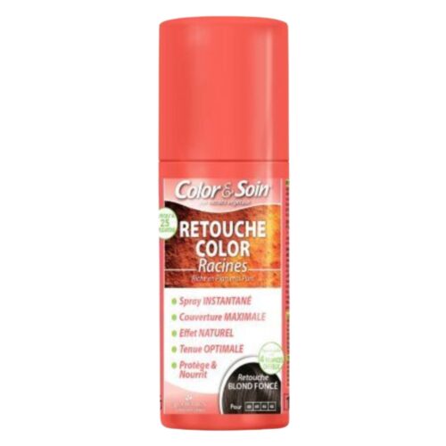Les 3 Chênes Color et Soin Spray Retouche Color Instantané Racines - 75ml - Chatain Foncé