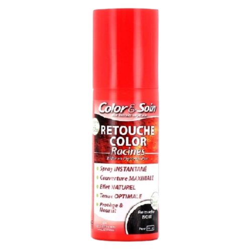 Les 3 Chênes Color et Soin Spray Retouche Color Instantané Racines - 75ml - Noir