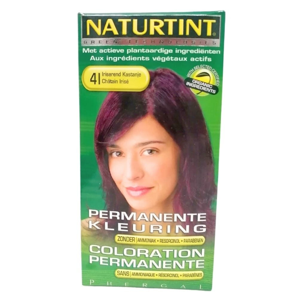 Naturtint Coloration Capillaire Permanente 150ml 4i Chatain Irise