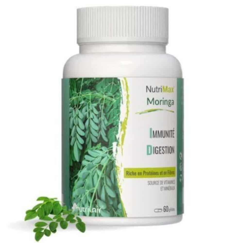 Nutrilair Nutrimax Moringa Immunite Et Digestion 60 Gelules