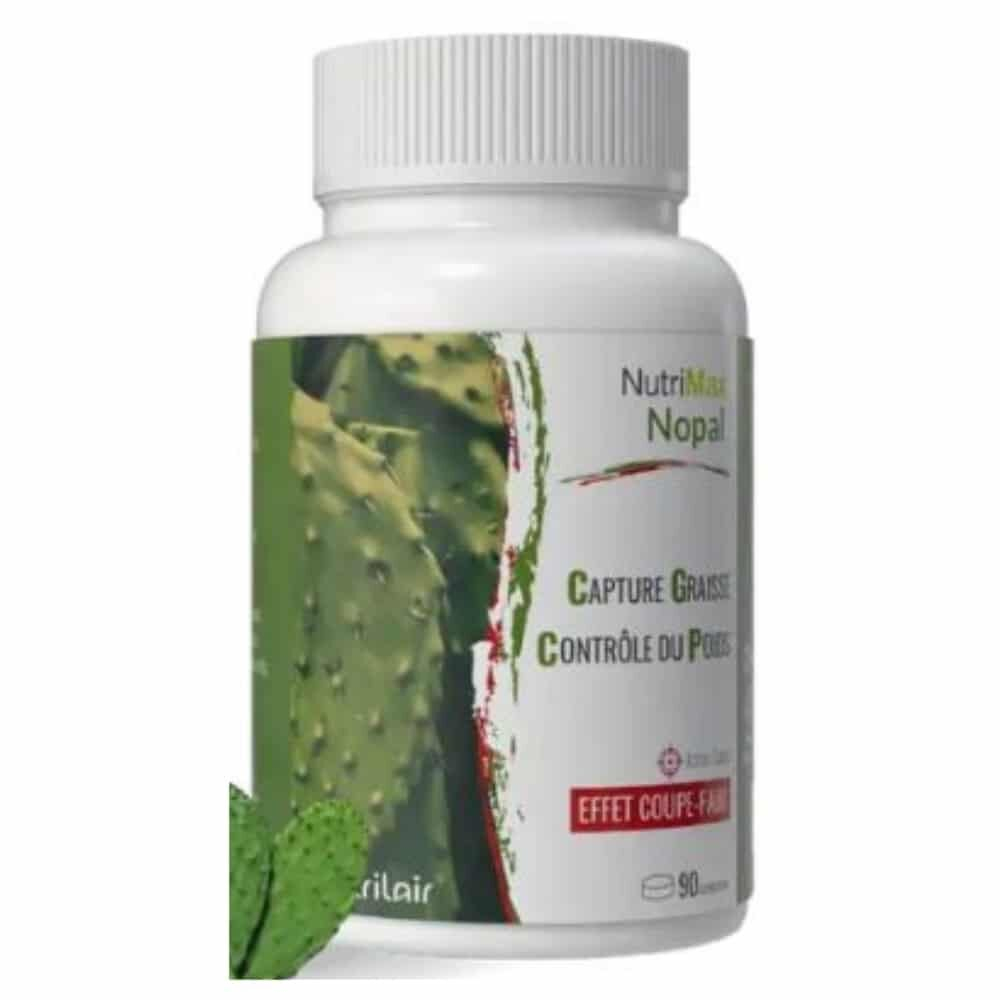 Nutrilair Nutrimax Nopal Controle Du Poids Effet Coupe Faim 90 Comprimes