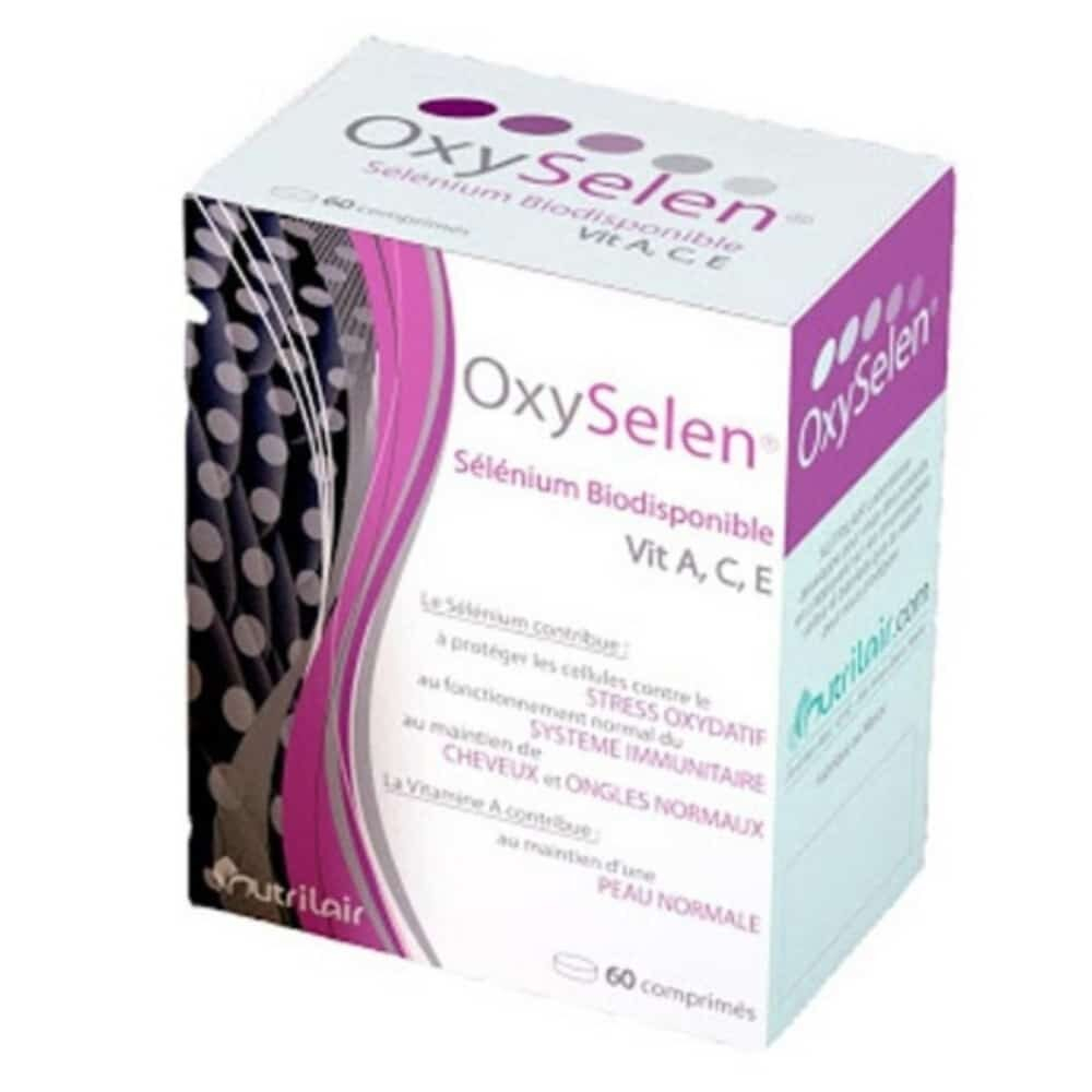 Nutrilair Oxyselen Selenium Biodisponible Et Vita A C E 30 Comprimes