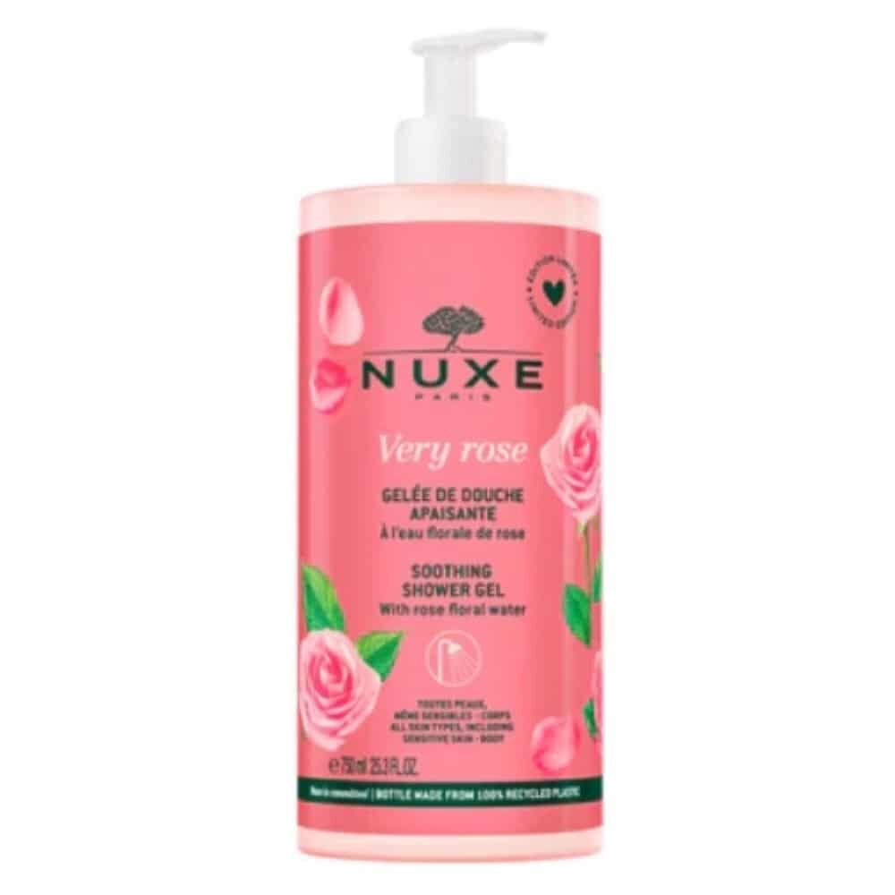 Nuxe Very Rose Gelee De Douche Apaisante 750ml