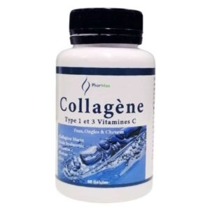 Phormax Collagene Type 1 Et 3 Vitamines C Peau Ongles Et Cheveux 60 Gelules