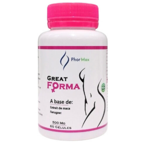 PhorMax Great Forma Extrait de Maca et Fenugrec 500mg - 60 Gélules