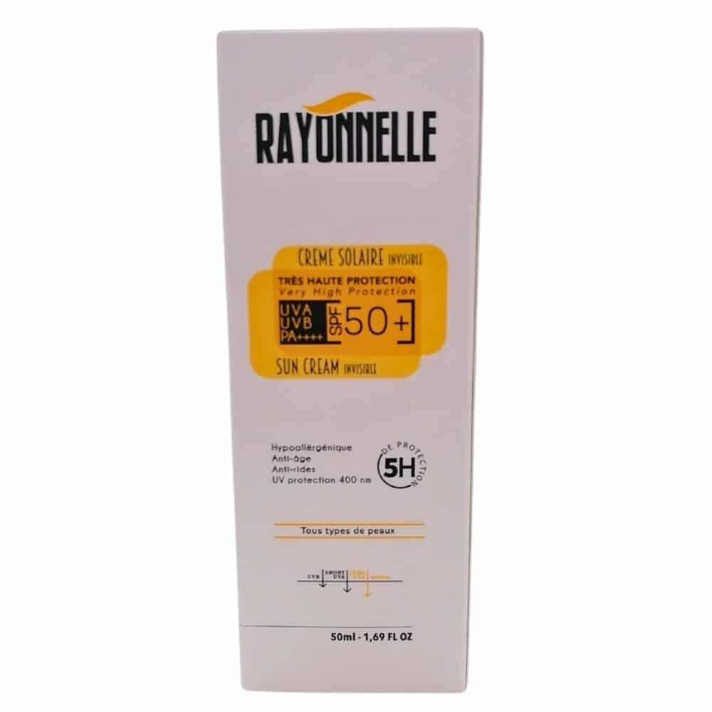 Rayonnelle Creme Solaire Invisible Spf50 50ml