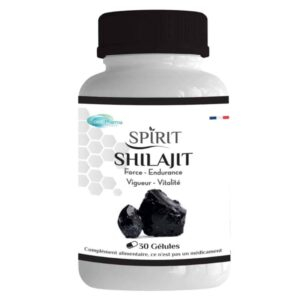 Spirit Pharma Shilajit Force Endurance Vigueur Et Vitalite 30 Gelules